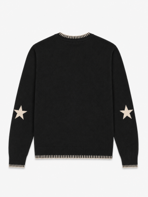 Estelle Whipstitch Crew Neck Sweater